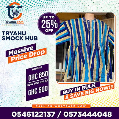 Quality Ghanaian Smocks Online | Authentic Fugu & Batakari � Tryahu
